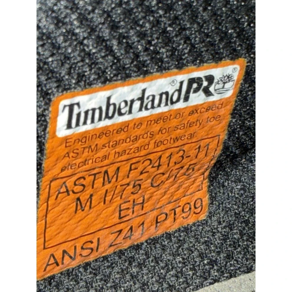 Timberland PRO Men's Titan Safety Toe Oxford Work Shoes - Black - Size 11W